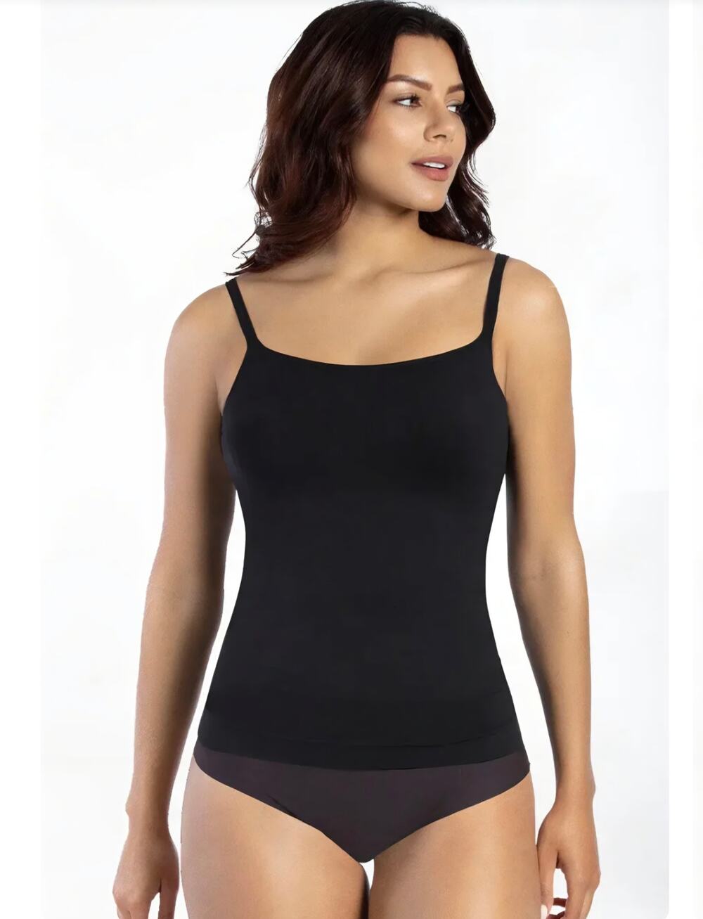NWT Curveez Incredibly Shaping Cami Black Large
